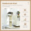 PawHut PawHut 91cm Scratching Posts Cat Tree Activity Centre for Indoor Cats Cream 2