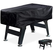 Foosball Table Cover, Waterproof 420D Oxfor Foosball Table Protection Dustproof Patio Foosball Soccer Table Cover
