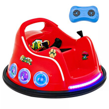 12V Electric Ride On Bumper Car Kids 360° Swivel 12V Ride On Toy
