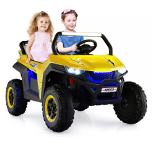 Kids Electric Ride On Car 2-Seater 12V Battery UTV With Remote Control