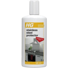 HG Stainless Steel Protector Quick Shine & Polish Finish Aluminium Steel & Other Metal Surfaces Streak Free Protective Layer Guard 125 ml (482012106)