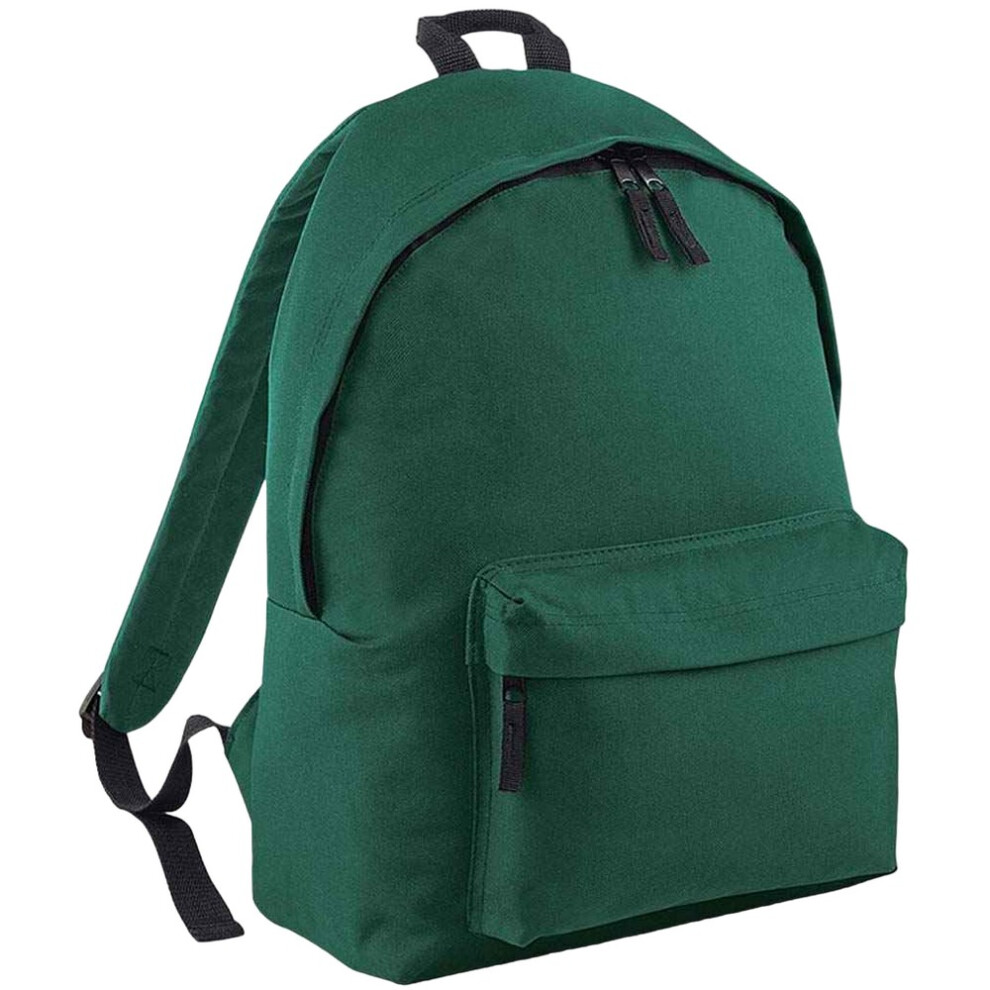 (One Size, Bottle Green) Bagbase Original Plain Backpack