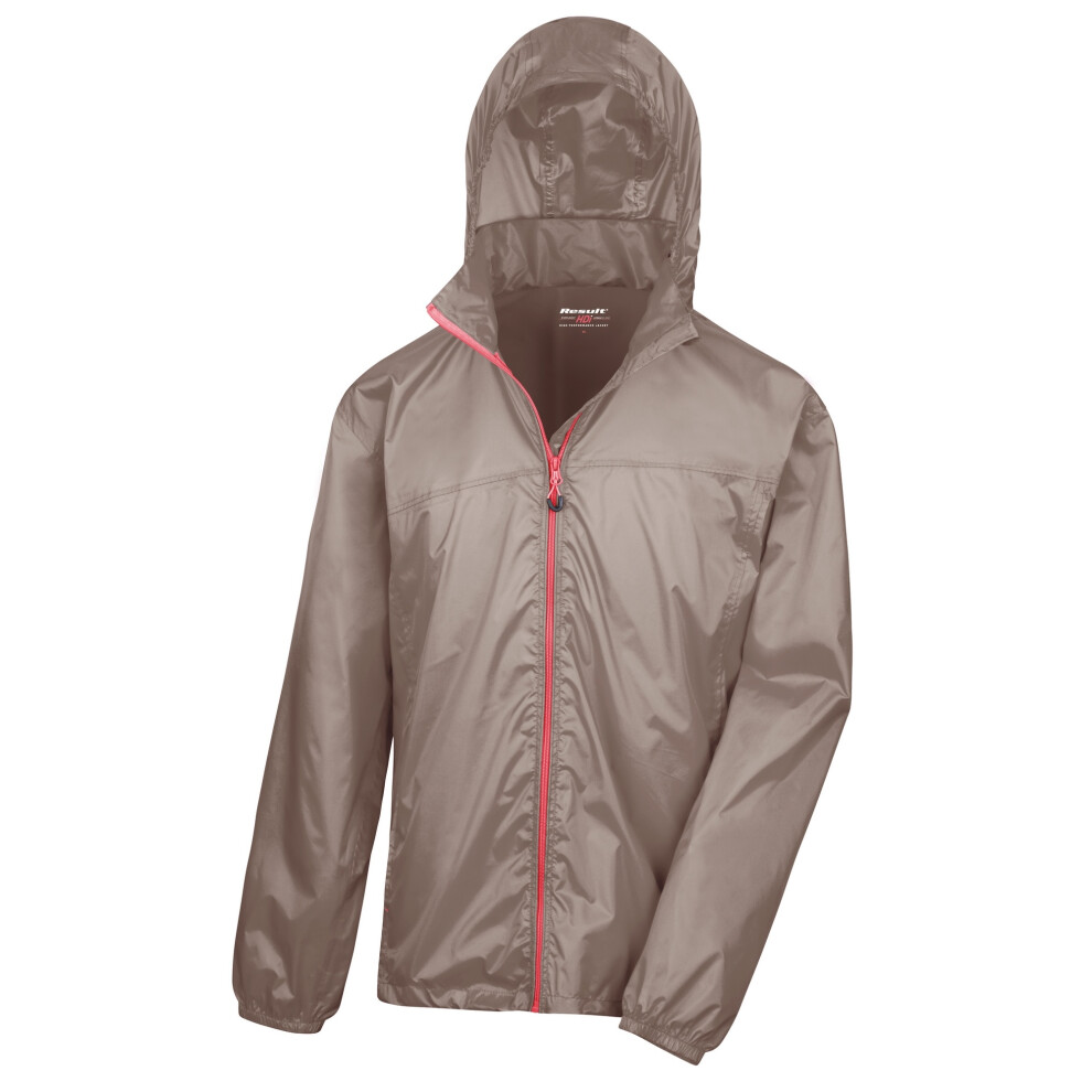 (3XL, Fennel / Pink) Result Unisex HDi Quest Hydradri Lightweight Waterproof Jacket