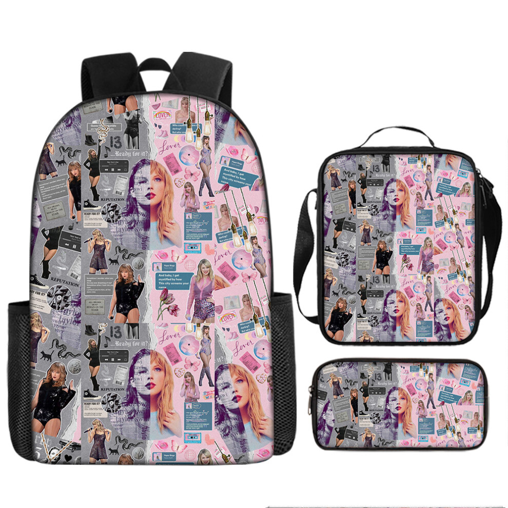 (A2) Taylor Swift Elementary and Middle School Students Schoolbag Children's Backpack Shoulder Bag