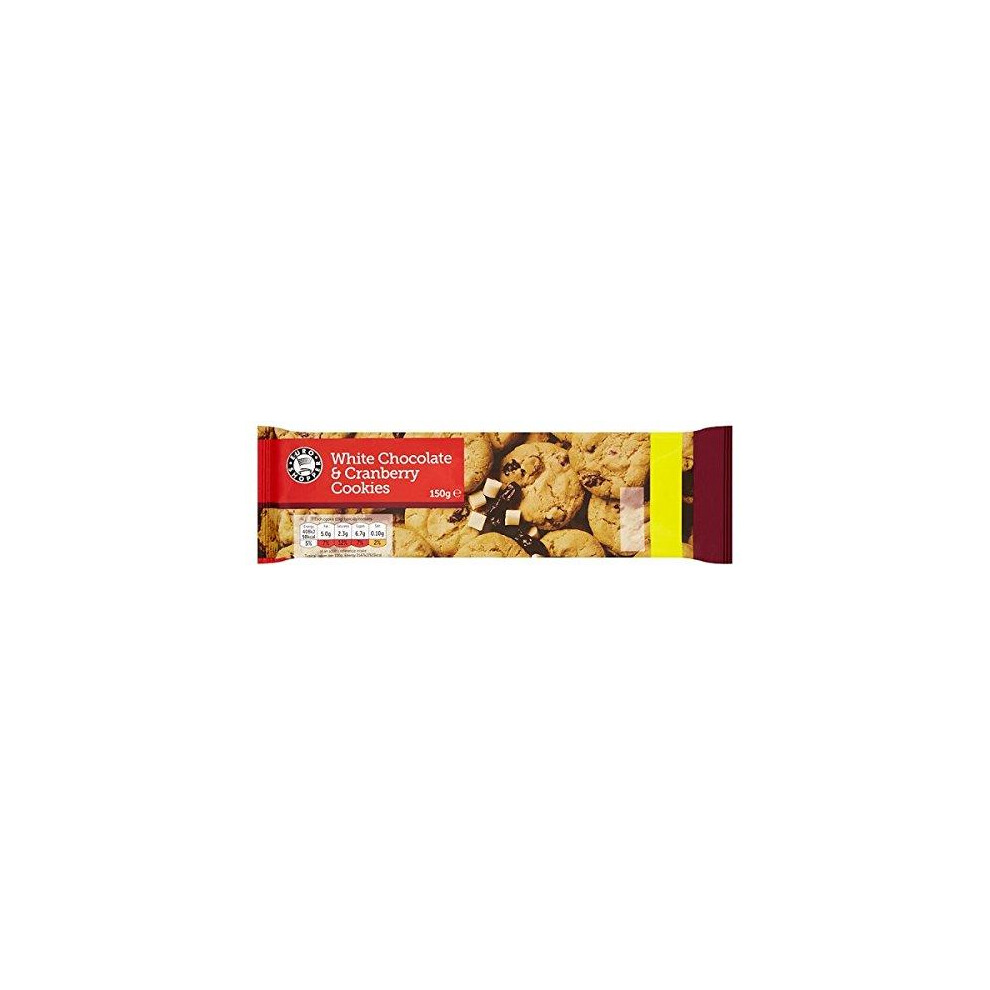 Euro Shopper White Chocolate & Cranberry Cookies (Pack of 11 x 150g)