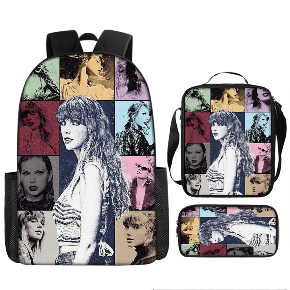 (A4) Taylor Swift Elementary and Middle School Students Schoolbag Children's Backpack Shoulder Bag