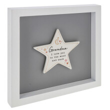Heartfelt Art Grandma I Love You To The Moon & Back Plaque Gift Idea