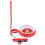 Minnie Mouse (S, Red/White/Black) Minnie Mouse Dog Collar Set 1