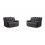 Torino Grey Fabric 2+2 Recliner Sofa Set 2