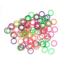 Elásticos Ortodónticos Neon 3/16" 4.5 oz - Bandas de goma para Brackets