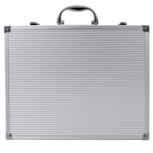 Vincent Master Case Travel Stylist Barber Case (klein zilver)