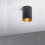 CGC Black Round Surface Down Light Spot light With Gold Reflector 1