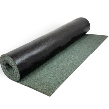 (Green, 5m x 1m) Heavy-Duty Polyester Shed Roofing Felt With 13mm Pack of 50 Galvanized Nails - 25Year Life Expectancy Roof Felt
