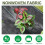 Outsunny Outsunny 2x50m Weed Barrier Fabric Durable Convenient Design Weed Block Mat 3