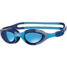 Zoggs Super Seal Kids Swimming Goggles UV Protection Swim Goggles Quick Adjust Split Yoke Comfort Strap Fog Free Clear Swim Goggle Lenses 6-14 years