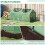 Outsunny Outsunny Greenhouse Plants Foil Tomato Vegetable House W/ 2 Windows Green 6