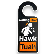 Hawk Tuah Funny Door Knob Hanger Door Hook Door Handle Hook Funny Door Sign Hook Bedroom Door Decorations Funny Gifts