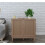 Bordeaux Rattan Small Sideboard - Boho Elegance with Luxe Gold Accents 1