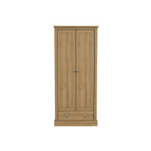 DEVON OAK 2 DOOR WARDROBE ( 2 PACKS )