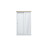 Devon White 2-Door Sliding Wardrobe Timeless Elegance Space-Saving 1