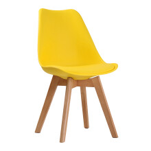 Louvre Yellow Chairs Scandi-Style Comfort with Elegant Design