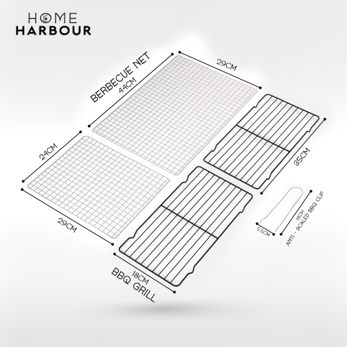 Folding Stainless Steel BBQ Foldable Barbecue Portable Charcoal Large 1