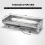 Folding Stainless Steel BBQ Foldable Barbecue Portable Charcoal Large 4