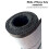 (Black, 5m x 1m) Heavy-Duty Mineral Shed Roofing Felt With Nails 7