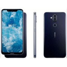 Nokia 8.1 64GB Blue Dual SIM 4G LTE Unlocked Smartphone