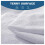 (Single Mattress Protector) Waterproof Terry Towel Mattress Protector Extra Deep Single Double King Bed 7