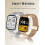 (gold) waterproof bluetooth Smart watch 3