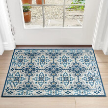 (40 X 60 cm, Luna) Luxury Printed Rugs Large Runner Rug & Door Mats