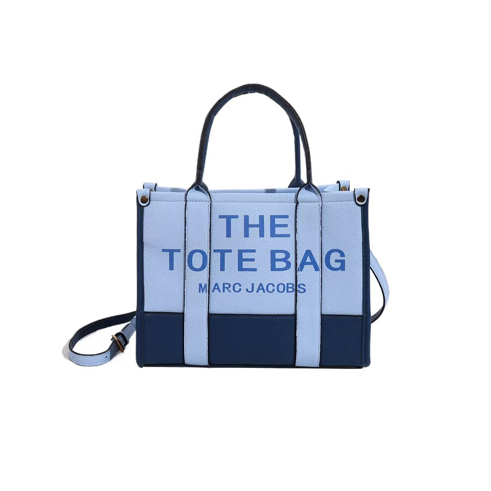 (light blue) Women's Handbag Designer Vintage Laptop PU Leather One Shoulder Tote Bag Briefcase