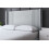 DS Living (Super King, Silver) Elara Winged Paneled Upholstered Bed with Ottoman 1