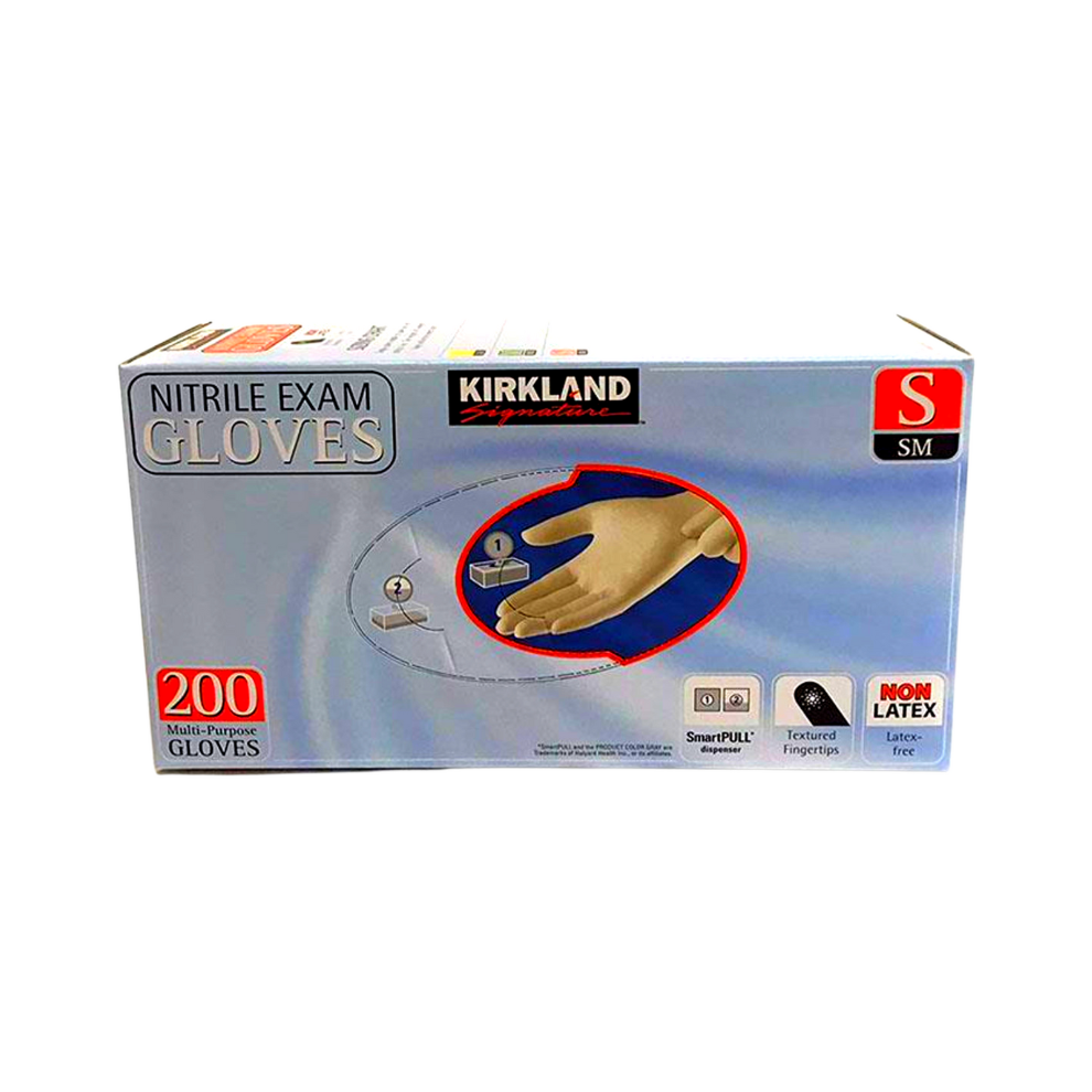 Kirkland Signature Nitrile Exam Gloves 200 Nitrile Gloves Large
