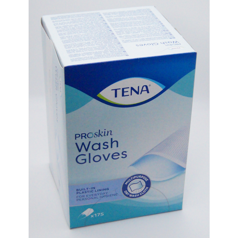 TENA Wash Glove Pack of 175 - REF: 740500