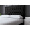 DS Living (Small Double, Black) Allegra Upholstered Bed 4