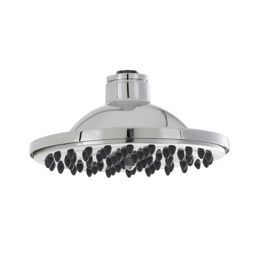 Rose Round Easyclean Shower Head - 152mm - Chrome