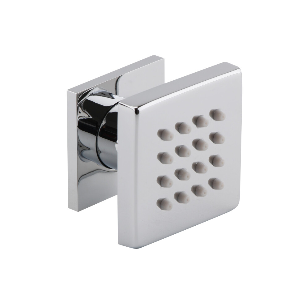 Shower Accessories Modern Square Body Jet - Chrome