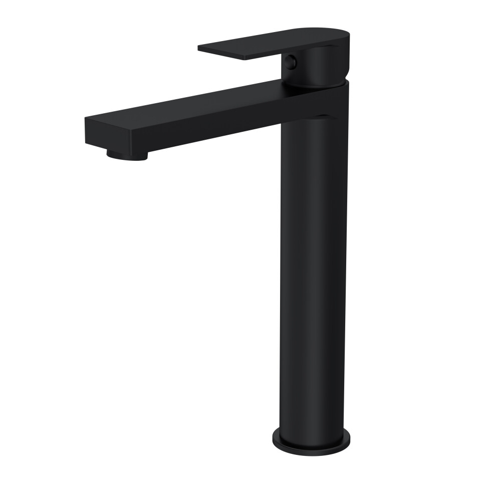 Balterley Contemporary Tall Mono Basin Mixer Tap - Matt Black