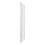 Balterley 8mm Toughened Safety Glass Shower Side Panel, Chrome, 700mm 1
