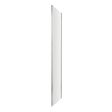 8mm Toughened Safety Glass Shower Side Panel, Chrome, 760mm