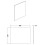 Balterley 1700mm Edge/Power L Shape Square End Bath Panel - Textured Woodgrain Autumn Oak 3