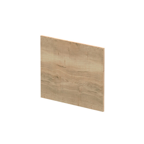 Balterley 1700mm Edge/Power L Shape Square End Bath Panel - Textured Woodgrain Autumn Oak 1