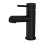 Balterley Round Mono Basin Mixer Tap & Push Button Waste - Matt Black - Balterley 2