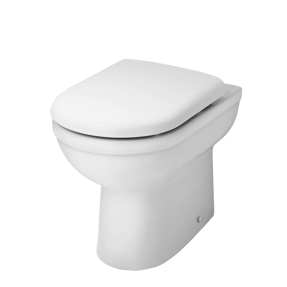 Comfort Height Back To Wall Toilet Pan   - 440mm x 360mm x 540mm