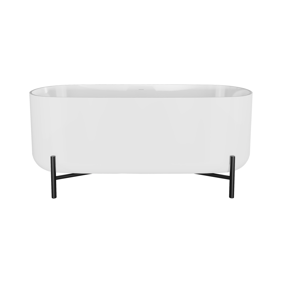 Contemporary Oval Freestanding Bath & Stand from Balterley - 1600mm x 770mm