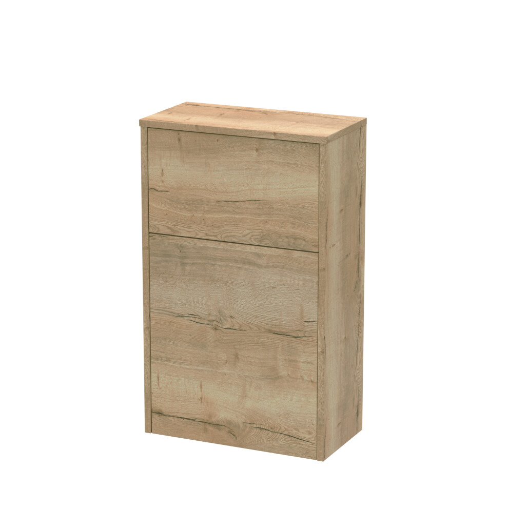 Balterley Edge/Power Floor Standing Wc Toilet Unit (Pan & Cistern Not Included), 500Mm - Woodgrain Autumn Oak