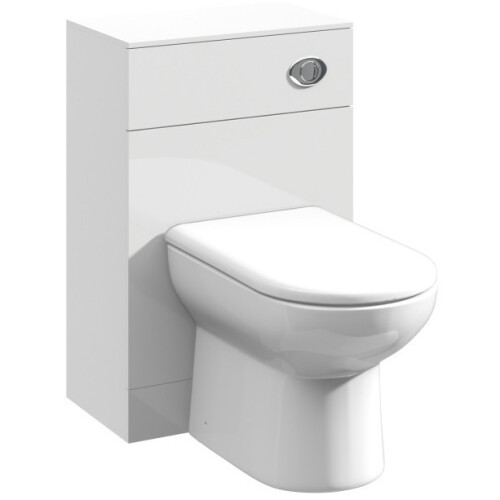 Balterley Slimline WC Unit   - 500mm - Gloss White