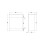 Balterley Slimline WC Unit   - 600mm - Gloss White 3